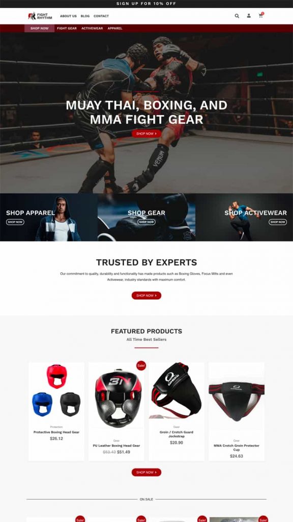 The Fight Rhythm website.